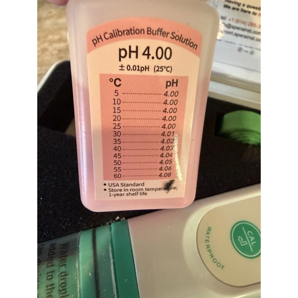 AI209 Value Series PH20 Waterproof Digital pH Tester Kit, ±0.1 pH Accuracy
